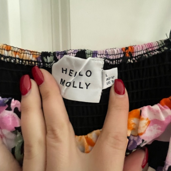 Hello Molly Multicolor Floral Dress - Picture 2 of 3